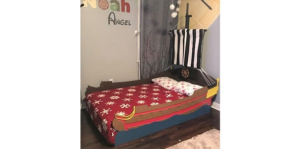 Kids bed frame custom concept